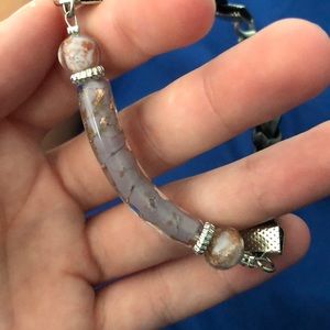 Handmade glass bracelet